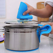 Silicon Hot Pot Mat Set - 4 - Piece Heat - Resistant Trivets for Protecting Surfaces - Justgrabit Inc.