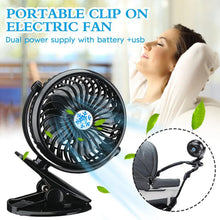 Mini USB Clip Fan widely used in summers for cool down rooms and body purposes.(Battery Not Include) - Justgrabit Inc.