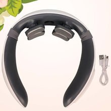 4 Heads Smart Electric Neck and Back Pulse Massager (1 Pc) - justgrabit.in | Just Grab It