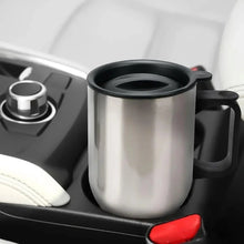 Stainless Steel Vacuum Glass Insulated Glass Coffee Cups, Tumbler (With Lid & Handle / 1 pc) - Justgrabit Inc.