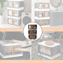 Plastic Folding Wardrobe Storage Organizer (3 Layer / 1 Pc) - Justgrabit Inc.