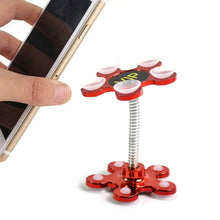 Phone Holder Car & Mount Sucker Stand vip stand (Multicolored With Box)) - justgrabit.in | Just Grab It