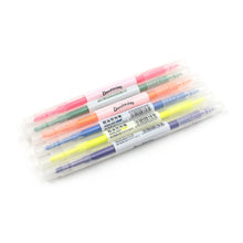 Dual - Headed Highlighter 6 Colors Double head Highlighter Pen, Perfect for Bible Study, Classroom and office for Children and Students (6 Pc Set) - Justgrabit Inc.
