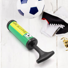 Inflator Air Ball Pump Soft Bouncing Ball Development Kids Toy, Sports Plastic Pump for Soccer, Basketball, Football, Volleyball Ball (17 Cm) - justgrabit.in | Just Grab It