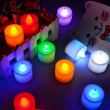 Multicolor LED Tealights Candles (24 Pack): Festive Decorations, Diwali - justgrabit.in | Just Grab It