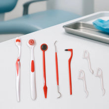 Ergonomically designed anti - slip handles Durable plastic and stainless steel tools Helps remove plaque, tartar, and food particles Ideal for use between dentist visits Travel - friendly and hygienically packaged - Justgrabit Inc.