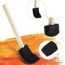 Multipurpose Sponge Brushes for Painting with Wooden Handles - justgrabit.in | Just Grab It