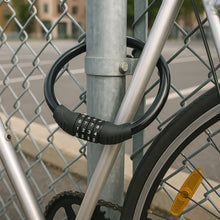 Bike Lock Cable Resettable Cable Lock - Self Coiling 4 Digit Combination Bike Lock - justgrabit.in | Just Grab It