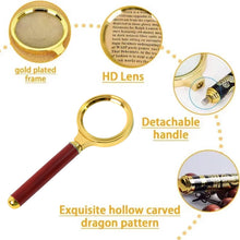 Magnifying Glass Handheld Magnifier (36 MM / 1 Pc) - justgrabit.in | Just Grab It
