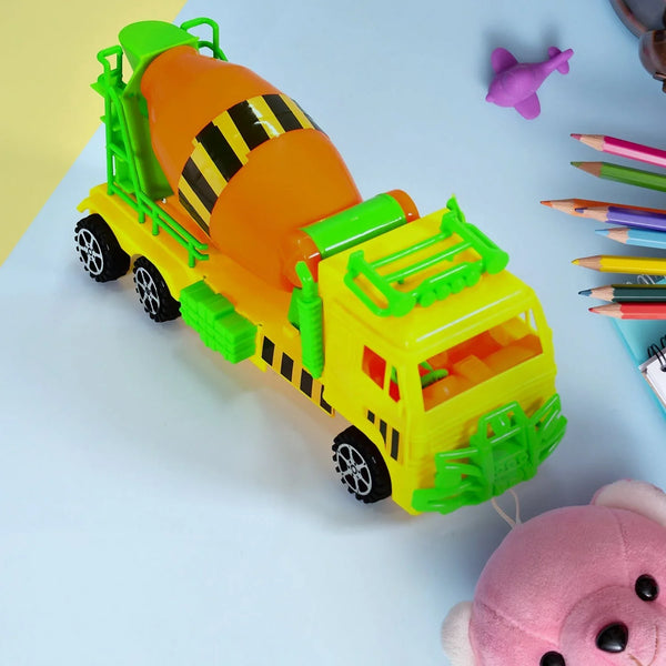Cement Mixer Truck Pushback Toy For kids - Justgrabit Inc.