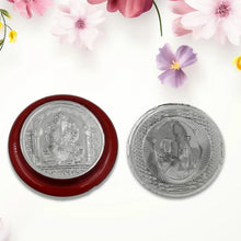 Ganesh Ji, Silver color Coin for Gift & Pooja | Silver Coin | Silver Coin / Diwali Gift (1 Pc / (Metal is not silver) - Justgrabit Inc.