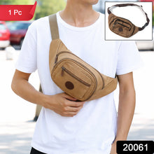 Stylish Canvas Waist Bag for Men & Women (1 Pc) - justgrabit.in | Just Grab It