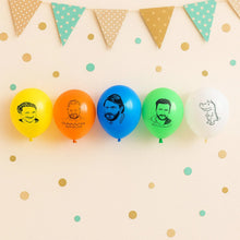 Assorted Printed Mix Design Party Latex Balloons (1 Pc) - Justgrabit Inc.