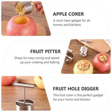 Corer Pear Core Separator Vegetable Core Remover Seeder Cutter Pitter Fruit Hole Remover Coring Tool (1 Pc) - Justgrabit Inc.