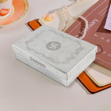 Multipurpose Stainless Steel Jewelry Storage Organizer Box 6 Compartments (1 Pc) - justgrabit.in | Just Grab It