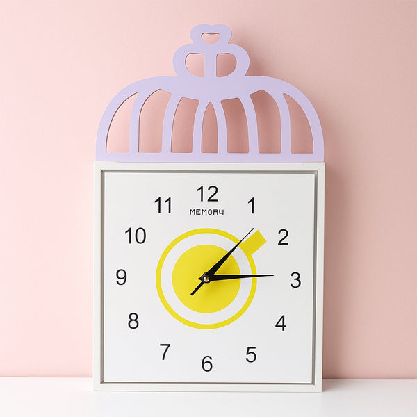 Decorative Square Wall Clock Battery Operated – 1 Pc - justgrabit.in | Just Grab It