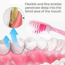 2 - in - 1 Tooth Brush with Tongue Scraper, Soft Bristle & Long Handle (8Pcs) Soft Toothbrush - Justgrabit Inc.