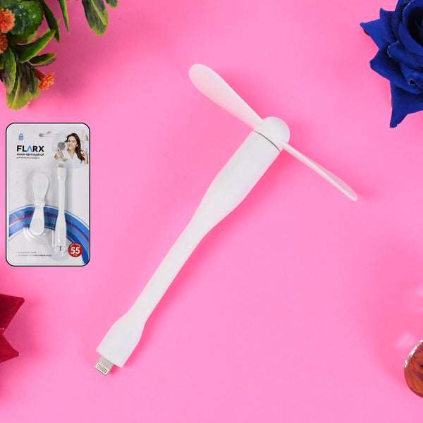 Apple USB Mini Fan, Flexible USB Fan (1 Pc) - justgrabit.in | Just Grab It