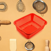 Plastic 3 Pieces Kitchen Large Size Dish Rack Drainer Vegetables and Fruits Washing Basket Dish Rack Multipurpose Organizers - justgrabit.in | Just Grab It