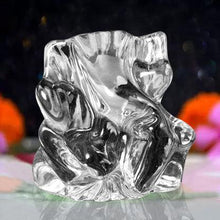 Crystal Glass Ganesha Idol for Home, Office and Car Dashboard, Ganesh Ganesha - Justgrabit Inc.