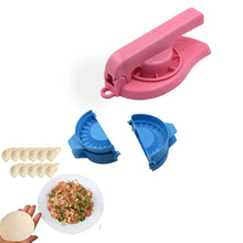 Puri Press & Dough Press Set Dumpling Dough Press Pastry Maker Mould Mold & Puri Press Maker High Quality Kitchen Product Use For Gujiya Making ( 3 Pcs Set ) - justgrabit.in | Just Grab It