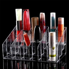 24 Hole Stand Trapezoid Holder Makeup Brushes Set Lipstick Holder Case Tools (1 Pc) - justgrabit.in | Just Grab It