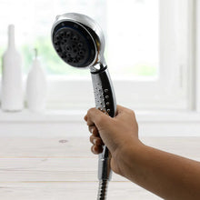 Shower Head and Stainless Steel Hose Multi - Function Plastic High Pressure Shower Spray for Bathroom - justgrabit.in | Just Grab It