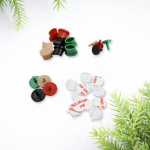 Bicycle Shape Key Chain Holder and wall mount bike hook Key Holders Plastic Key Holder For Home, Office (pack of 4) - justgrabit.in | Just Grab It
