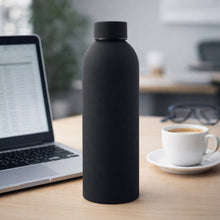 Stainless Steel Double Wall Vacuum - Insulated Drink Water (Black / 500 ML Approx) - justgrabit.in | Just Grab It