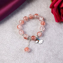 Elegant Crystal Beaded Charm Bracelet - justgrabit.in | Just Grab It