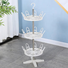 Rotating Shoe Rack, 3 Layer/ 3 Tier Rotating Shoe Rack (1 Pc) - justgrabit.in | Just Grab It