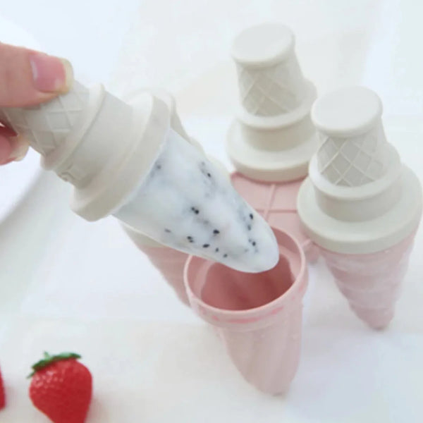 Ice Candy Maker Mold for Ice Cream at Home or Restaurants (6 Pc) - Justgrabit Inc.