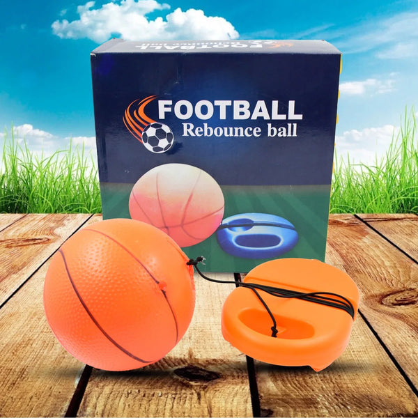 Football Rebound Ball with String (1 Set) - justgrabit.in | Just Grab It