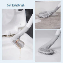Golf Toilet Cleaner Brush & Magic Sticker Holder - Justgrabit Inc.