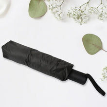 2 Fold Manual Umbrella – Wind, Sun & Rainproof with Steel Shaft & Wrist Strap - Justgrabit Inc.