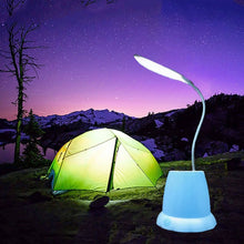 Desk Lamp with Pen Holder Table Lamp with Pencil Stand for Home Office - Justgrabit Inc.