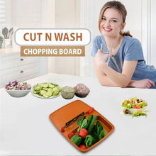 Cut & Wash Box & Tray – Versatile Kitchen Tool for Fruits & Vegetables - Justgrabit Inc.