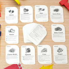 Kidkraft 32 - Piece Educational Vegetable Flash Cards Set - Justgrabit Inc.