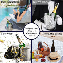 Stainless Steel Sealed Sparkling Champagne Bottle Stopper Big size - justgrabit.in | Just Grab It