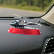 Solar - Powered Rotating Helicopter Car Air Freshener - Justgrabit Inc.
