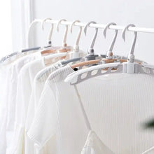 Portable Folding Clothes Hanger (1 Pc): 360° Rotation, Travel, Adjustable - Justgrabit Inc.