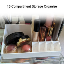 Makeup Organiser Cosmetic Makeup Lipstick Storage Box with Drawer Plastic Case Holder Skin Care Products (1 Pc) - justgrabit.in | Just Grab It