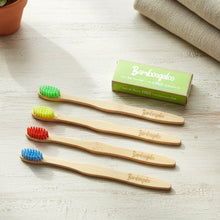 Bamboo Toothbrush Set for Adults (Pack of 4) - justgrabit.in | Just Grab It