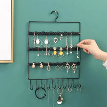 Wall Mounted Earring Organizer Hanging Jewellery Rack For All Type Jewellery (1 Pc / Mix Size) - Justgrabit Inc.
