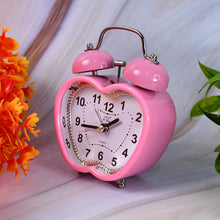 Mini Cute Alarm Clock Small Kids and Students (Mix Design & Color / 1 Pc) - justgrabit.in | Just Grab It