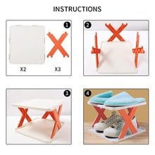 6 Layer Foldable Shoe Rack, Portable Storage Organizer for Home & Office - justgrabit.in | Just Grab It