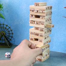 Wooden Tumbling Tower Game - (Set) - Justgrabit Inc.