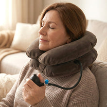 3 Layer Inflatable Cervical Neck Traction Support Collar (1 Pc) - justgrabit.in | Just Grab It