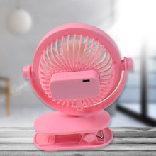 USB Portable Mini Desk Fan with Light – Personal Table Fan (1 Pc) - justgrabit.in | Just Grab It