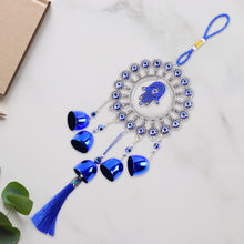 Decorative OM Evil Eye Wind Chime Wall Hanging (Mix Desin & 1 Pc) - justgrabit.in | Just Grab It